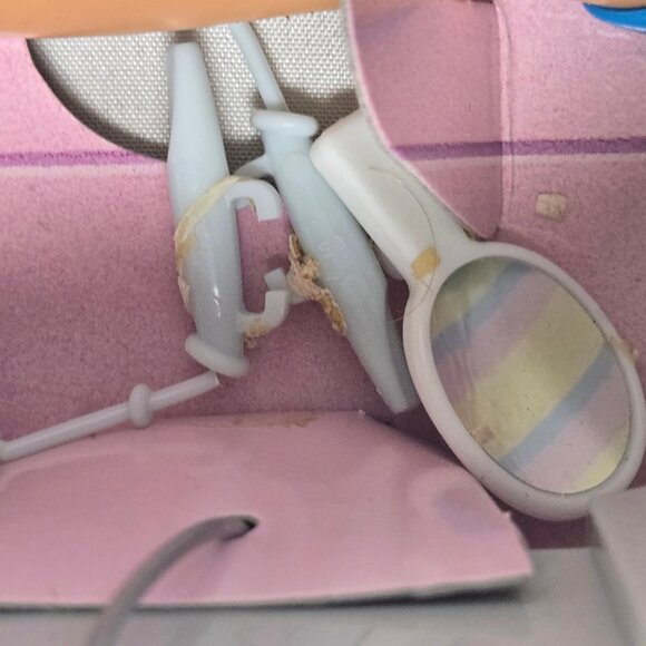 Mattel Dentist Barbie with tiny patient Dental sounds and voice Box is Bad NWOT - Picture 5 of 6